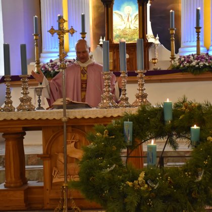 Ziemassvētku koncerts Ludzas Romas katoļu baznīcā 16.12.2018.