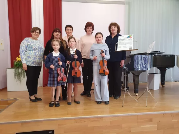 Meistarklase vijolniekiem un akordeonistiem Ludzā