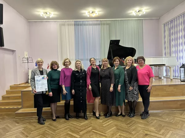 Pianistes Diānas Zandbergas meistarklase