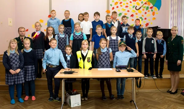 Profesija - robežsargs. Karjeras nedēļa skolā.