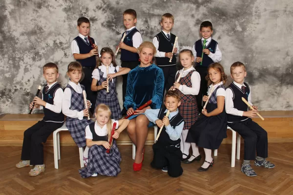 Blokflautu ansamblis (ped. Inese Apeine)
