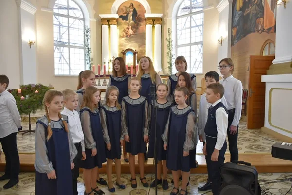Ziemassvētku koncerts Ludzas Romas katoļu baznīcā.