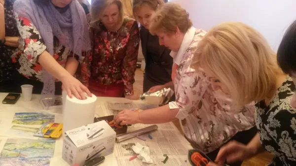 Skolotāju un tehnisko darbinieku radošās darbnīcas 2015.gada nogalē