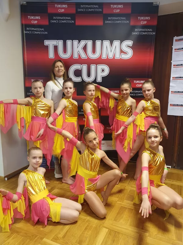 Deju klase konkursā Tukums Cup 2023