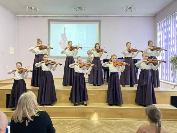 Vijoles un akordeona spēles audzēkņu koncerts 24.03.2023.