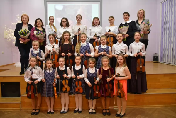 Vijoles spēles nodaļas koncerts